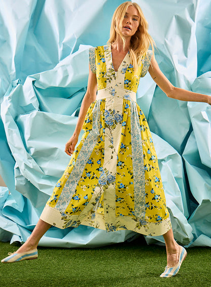 April Dress in Middleton Meadow Mix