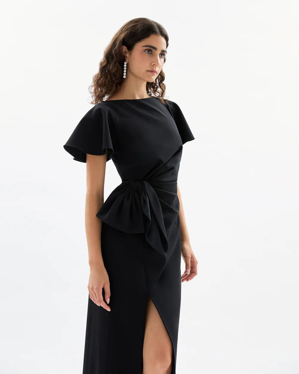 Emeline Dress in Noir