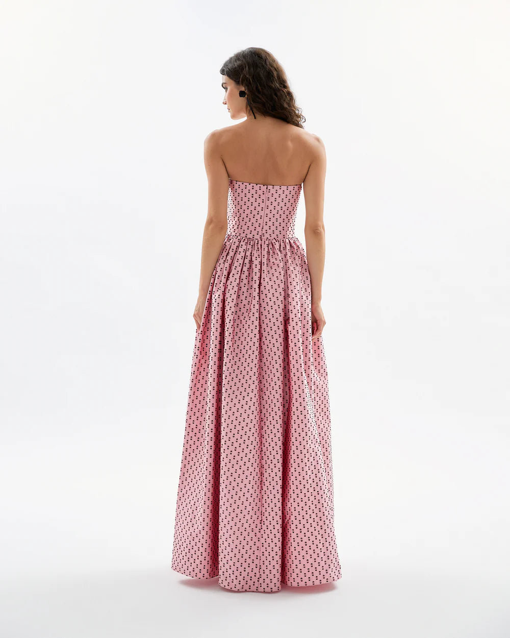 Audrey Gown in Rose Quartz/Nori Multi