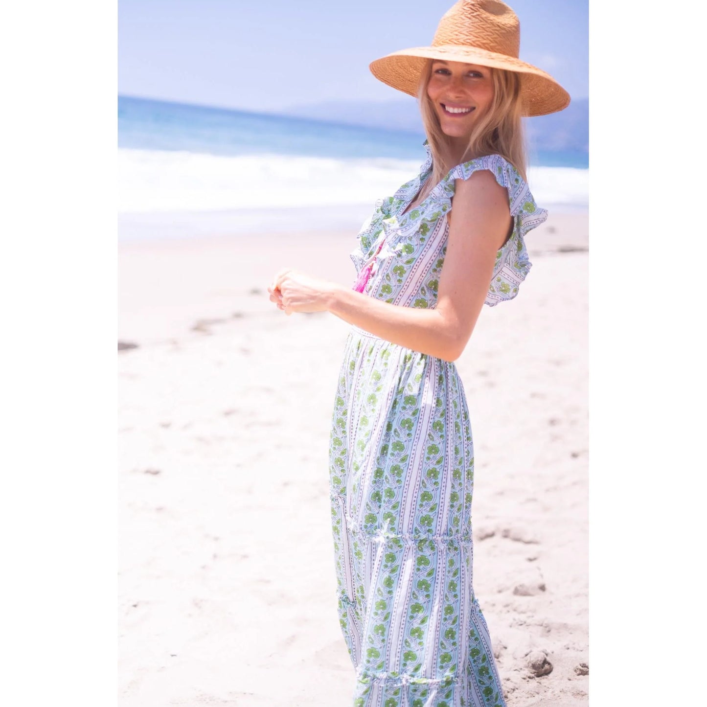 Chloe Maxi Dress in Green