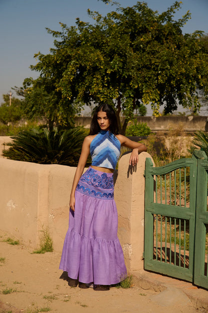 Purple Espina Skirt