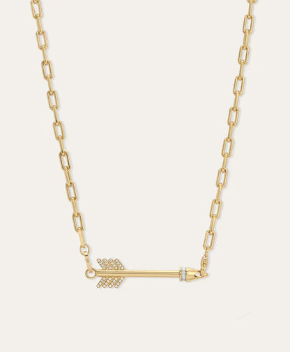 Diamond Arrow Hinged Charm for Big Beads