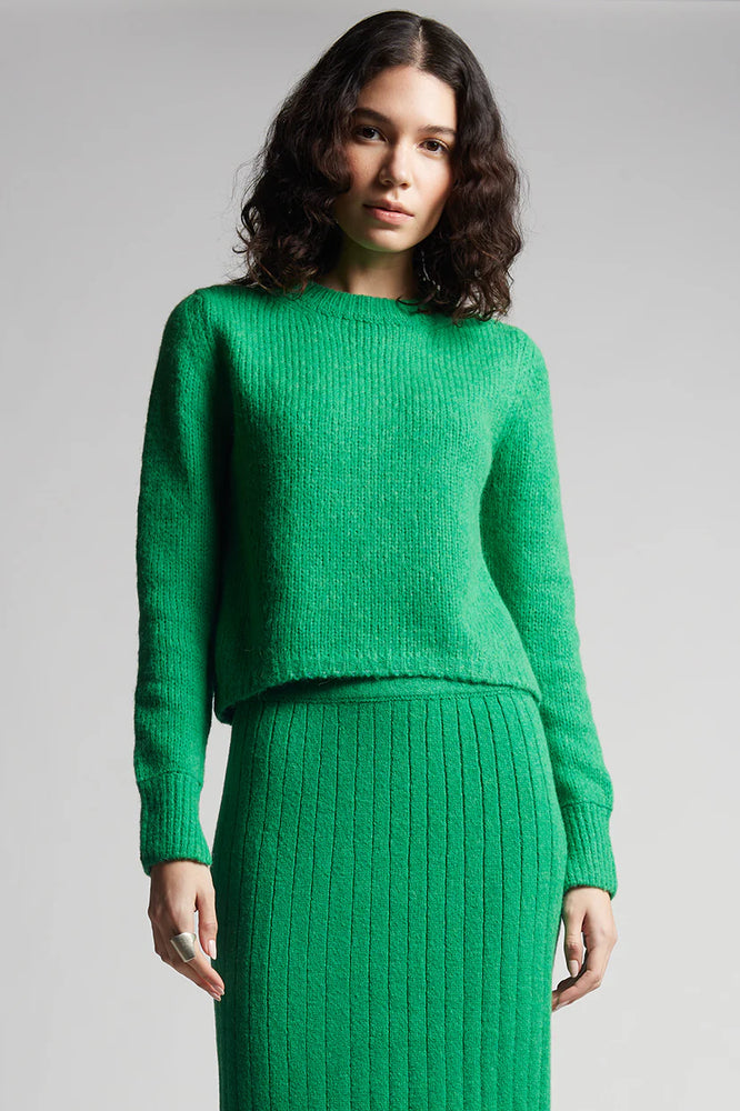 Ava Sweater in Emerald