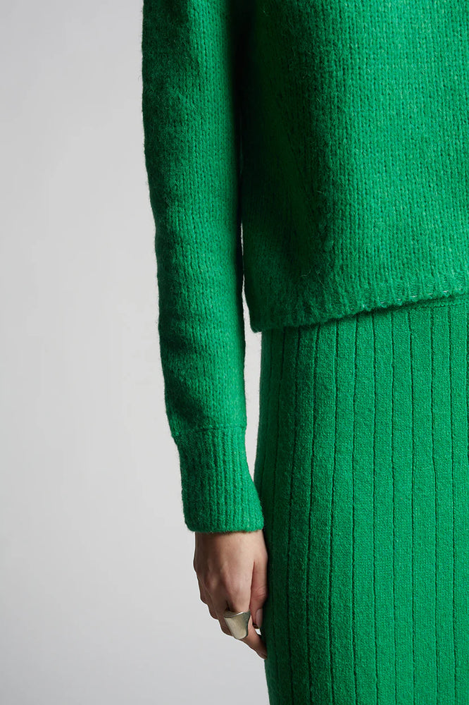 Ava Sweater in Emerald