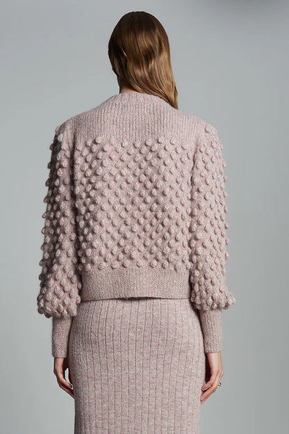 Camila Sweater in Pink Melange