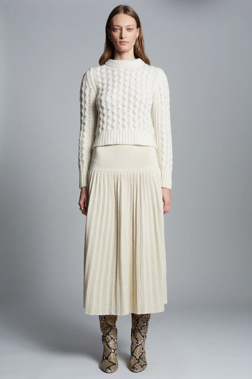 Amara Sweater in Ivory