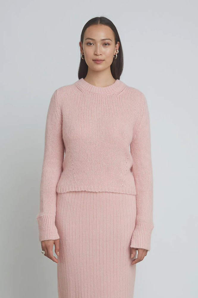 
            
                Load image into Gallery viewer, Ava Sweater in Pale Pink
            
        