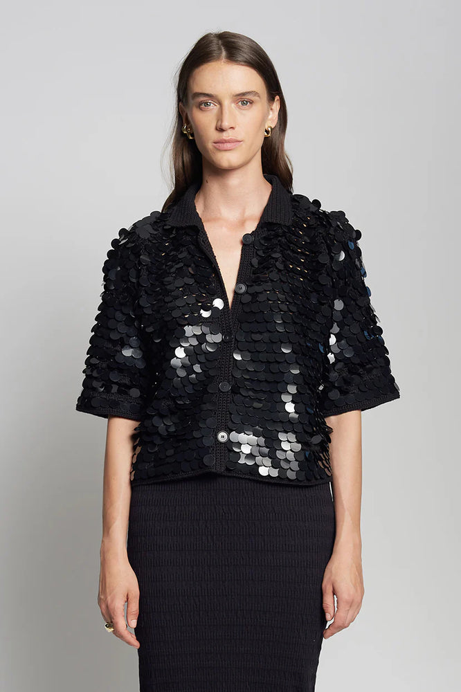 Phoebe Sequin Shirt