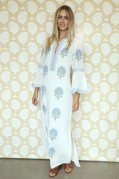 Eucalyptus Medallion Kaftan
