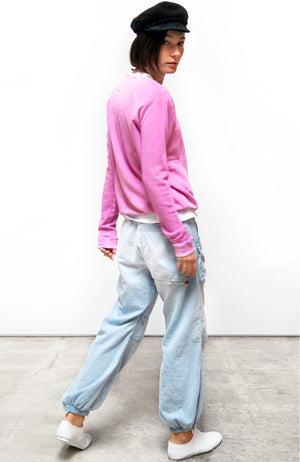 
            
                Load image into Gallery viewer, LUCKY RABBIT sweatshirt in Pink Rabbit
            
        