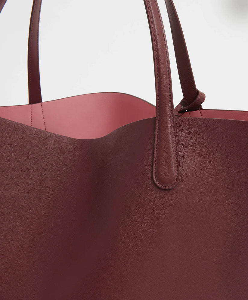 Everyday Soft Tote in Pomegranate