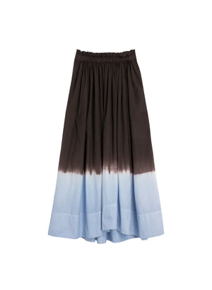 Gina Dip Dye Midi Skirt
