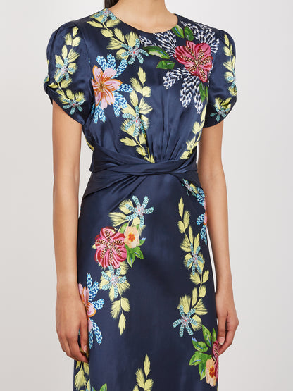 Gwen-C Dress in Hosta Trellis