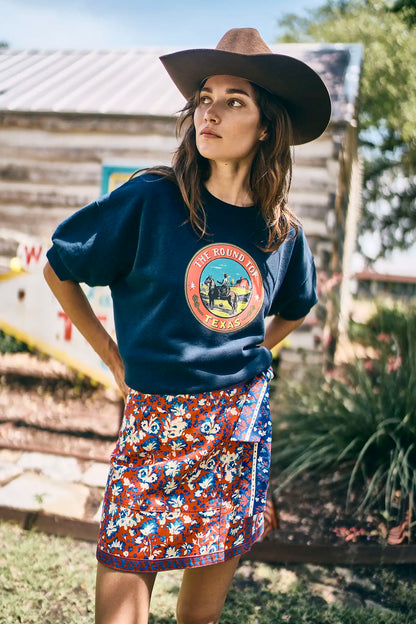 Bay Skirt in Tapestry Floral