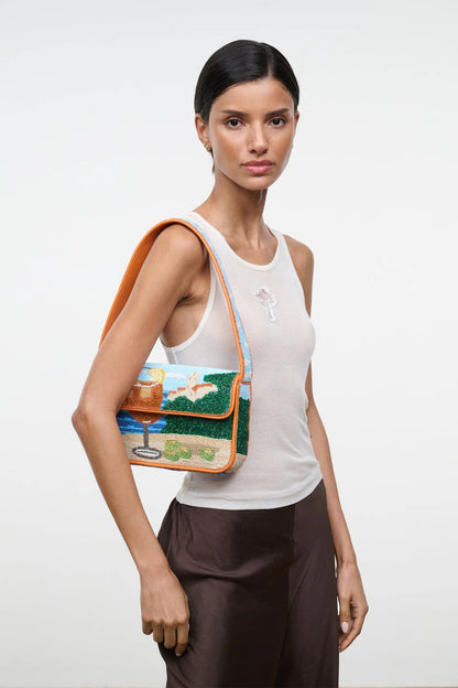 Tommy Beaded Bag in Sunset Spritz