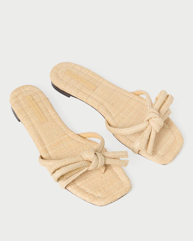 Hadley Natural Bow Sandal