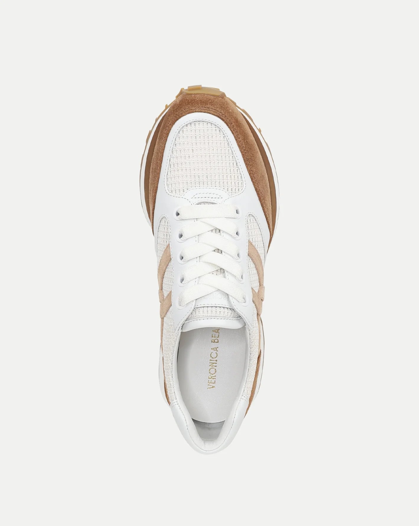 Valentina Suede Sneaker in Chestnut/Lily