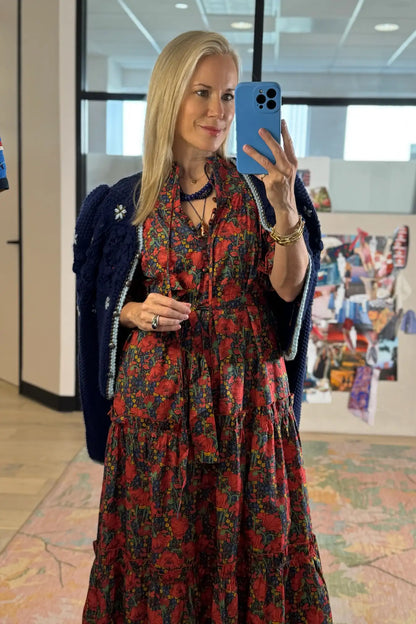 Holloway Dress in Clementina Daisy