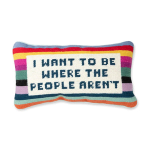 Where the People Aren't Pillow