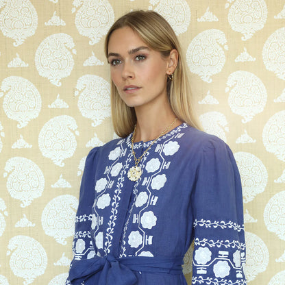 Isabel Pendant in Lapis