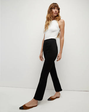 Carson Off Duty Kick-Flare Jean in Onyx