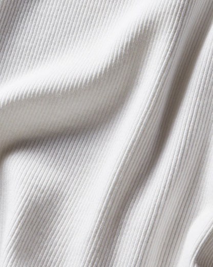 Birke Scoopneck Tank Top in White