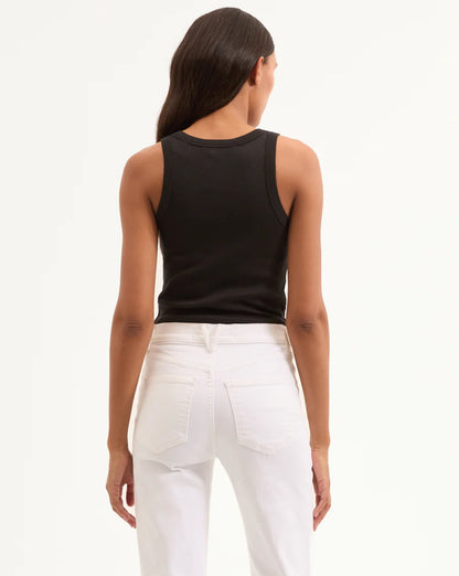 Birke Scoopneck Tank Top in Black