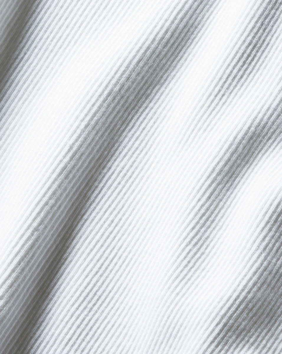 Coralee Crew Neck Top in White