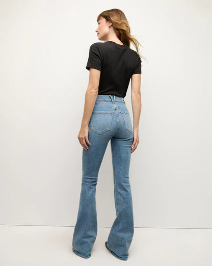 Beverly Skinny-Flare Jean in Wanderer Dust