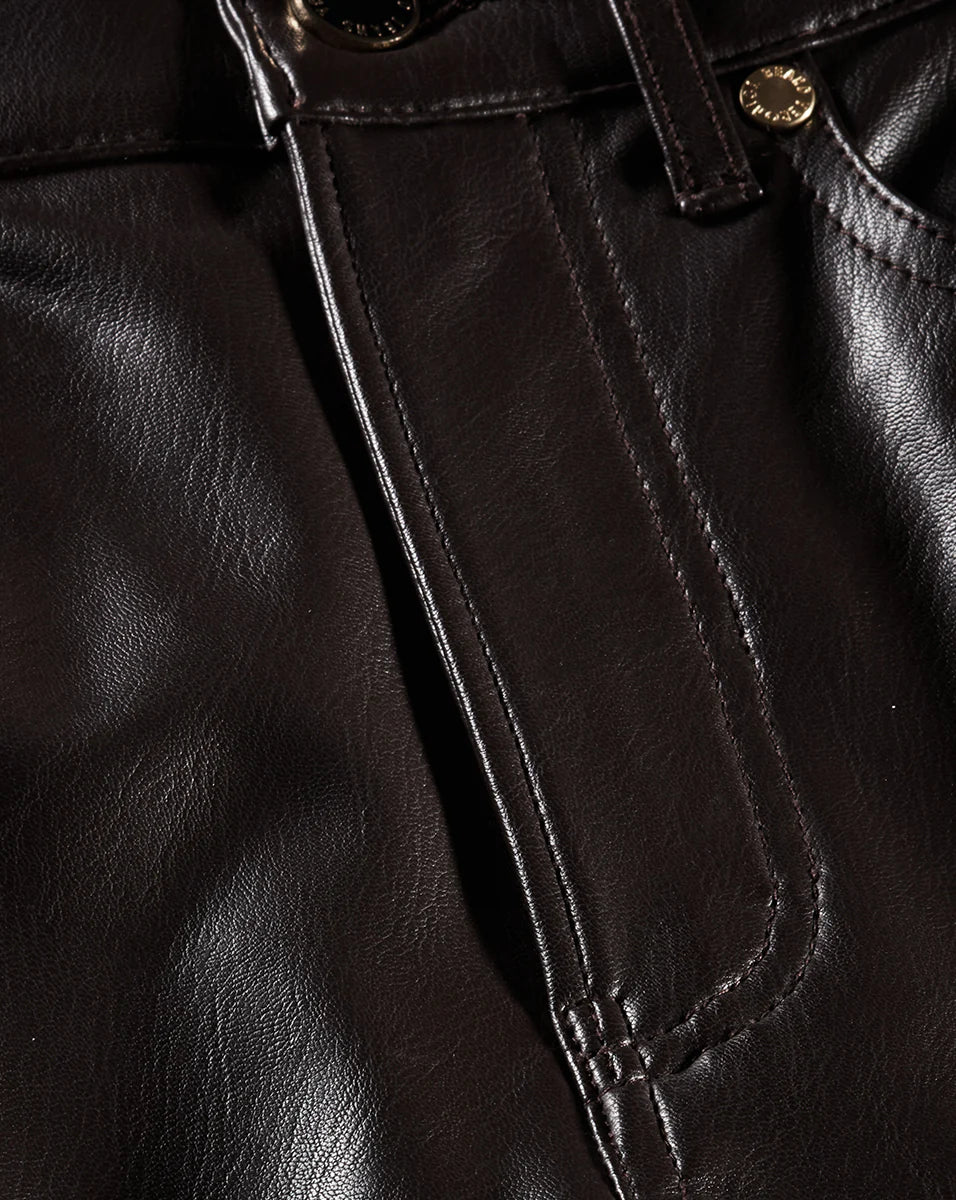 Beverly Skinny-Flare Pant in Dark Chocolate