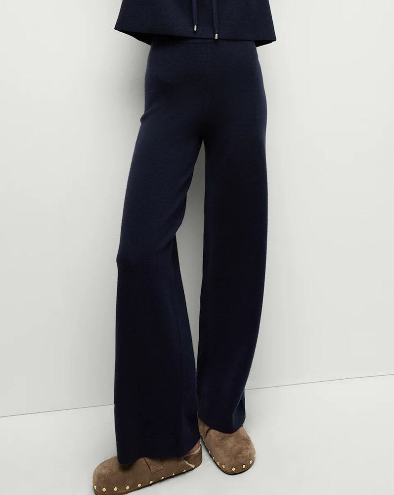 Jenkins Merino Cashmere Pant in Navy