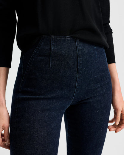 Beverly Off-Duty Skinny-Flare Jean in Oxford