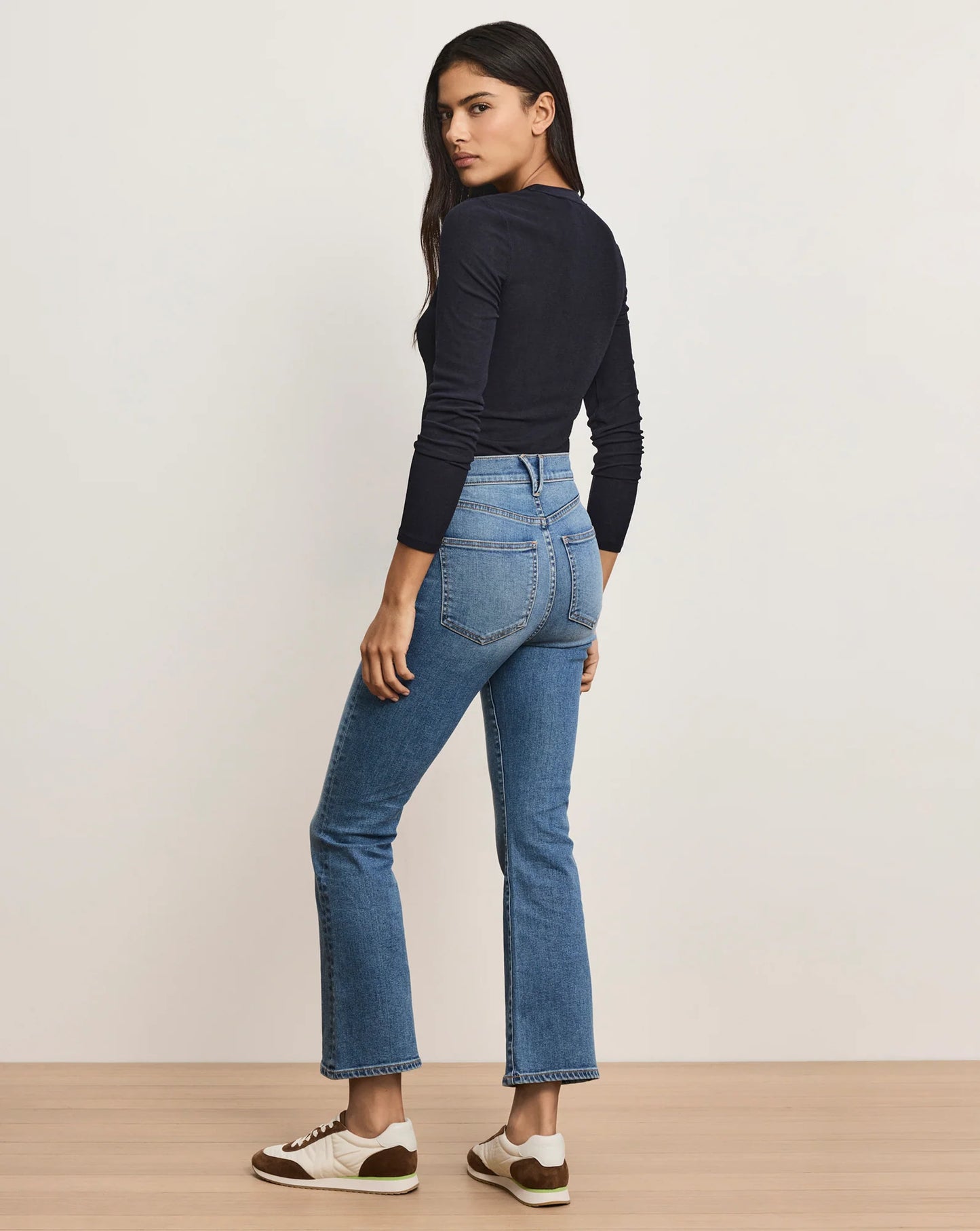 Carson Kick-Flare Jean in French Kiss