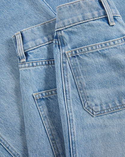 Taylor Cropped Wide-Leg Jean in Big Splash