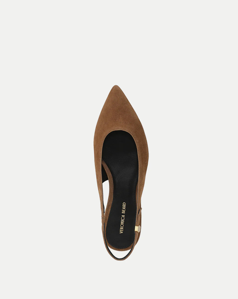 Shina Slingback Flat in Hazelwood