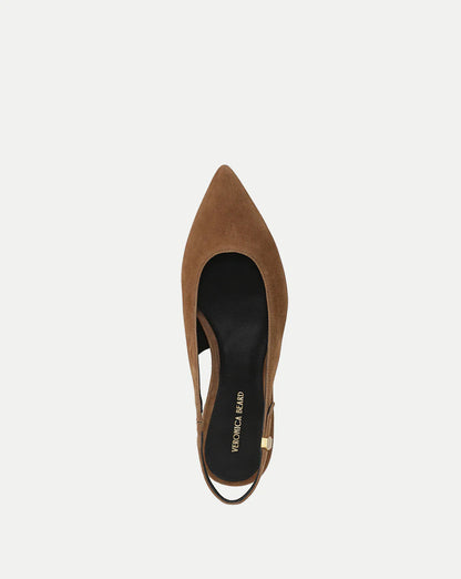 Shina Slingback Flat in Hazelwood