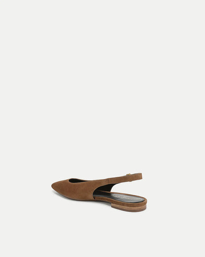 Shina Slingback Flat in Hazelwood