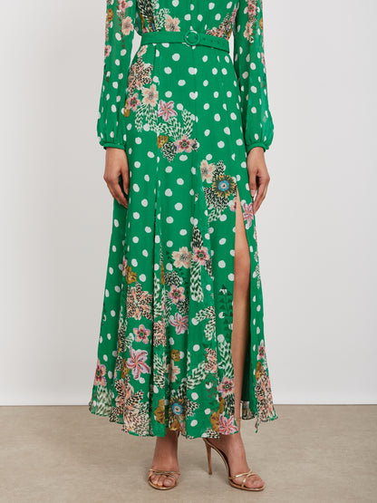 Jacqui-B Dress in Celosia Polka