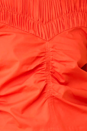 Jaqueline Top in Red Orange