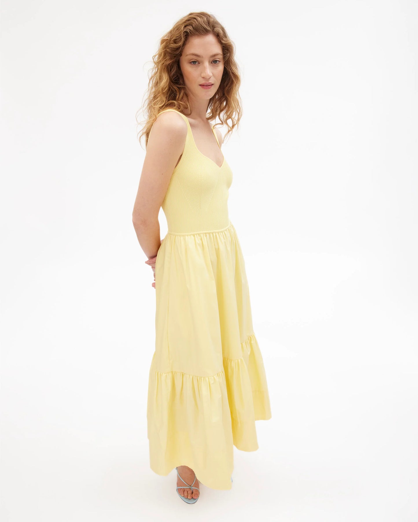 Josephina Dress in Lemon Meringue