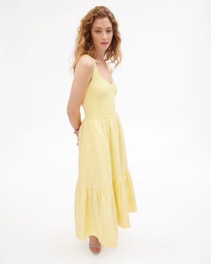 Josephina Dress in Lemon Meringue
