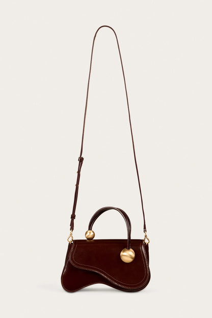 Kazia Crossbody in Espresso