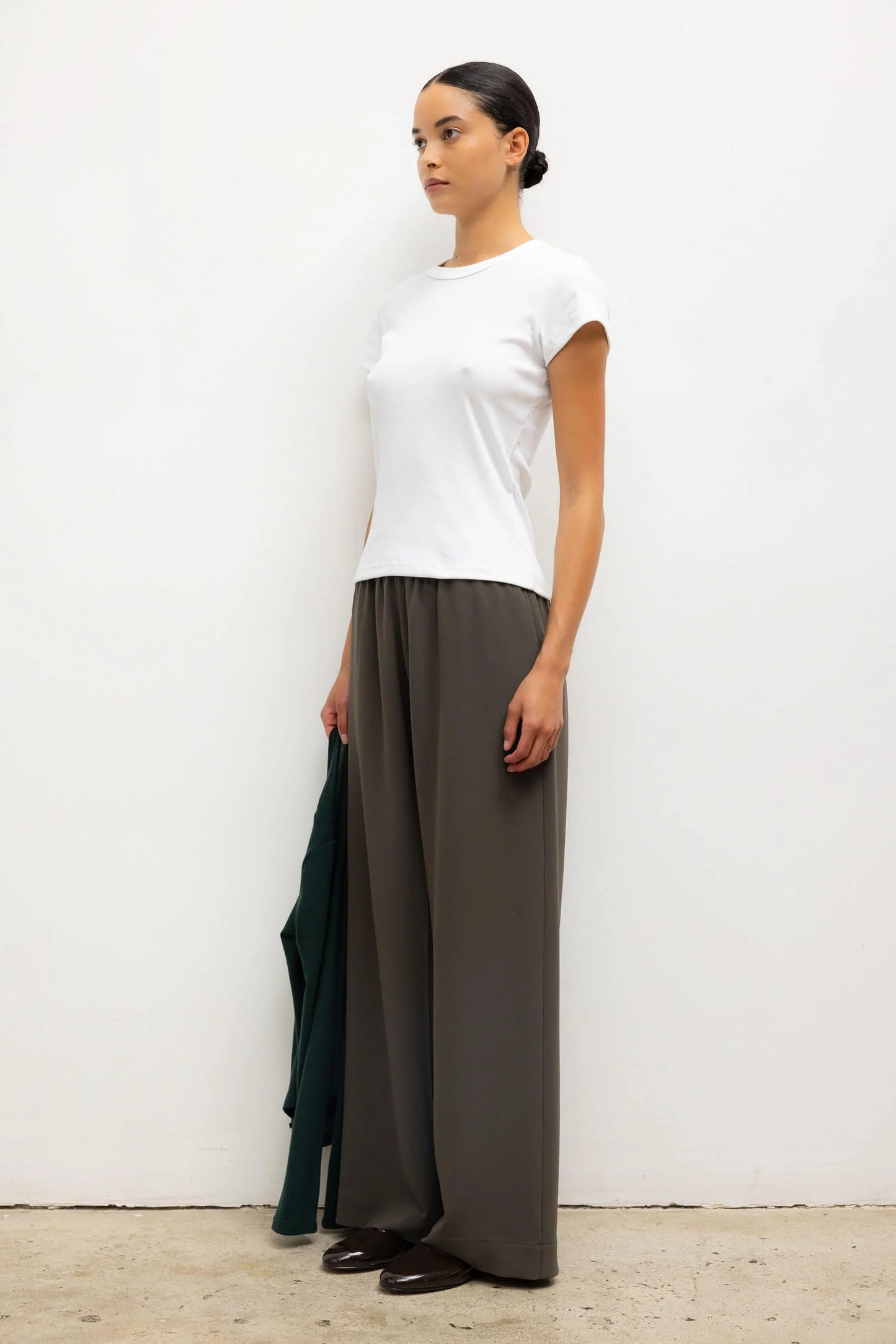 Nando Slim Fit Tee in White