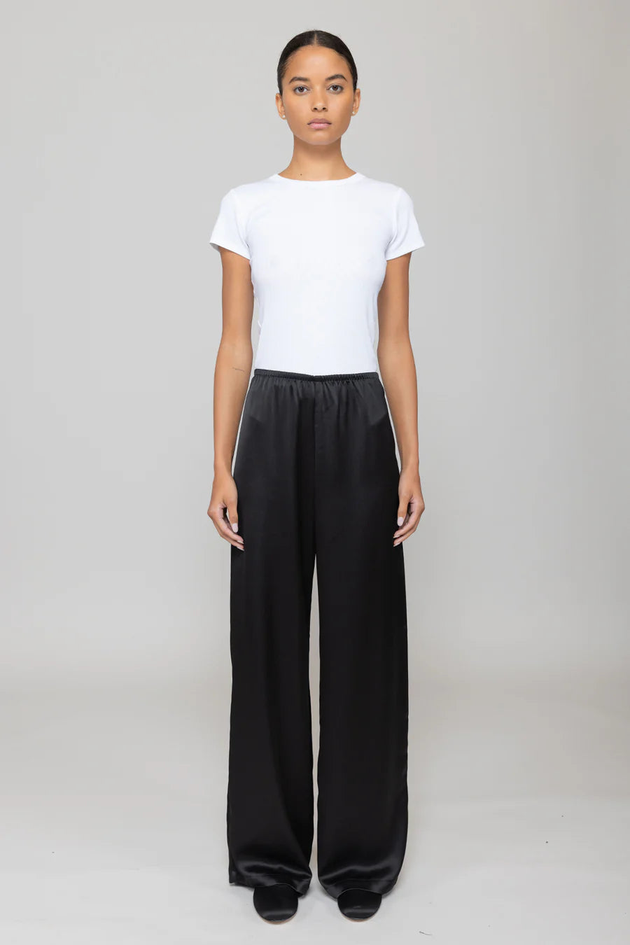 Kelly Slim Fit Tee in White