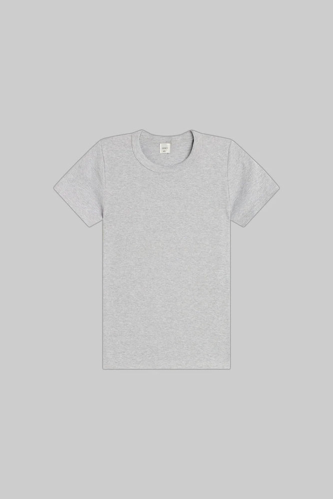 Kelly Slim Fit Tee in Heather Grey