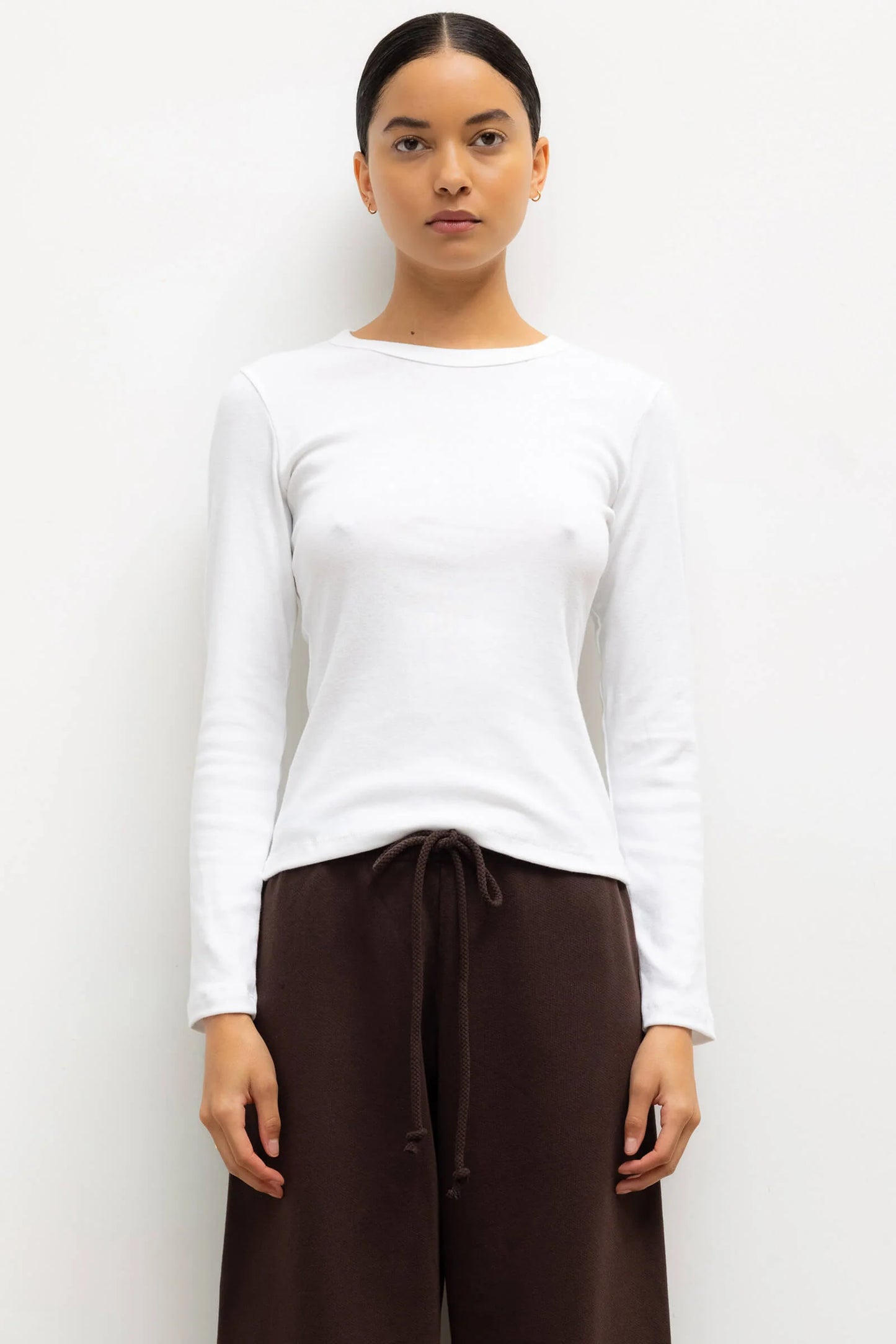 Nando Slim Fit Long Sleeve in White