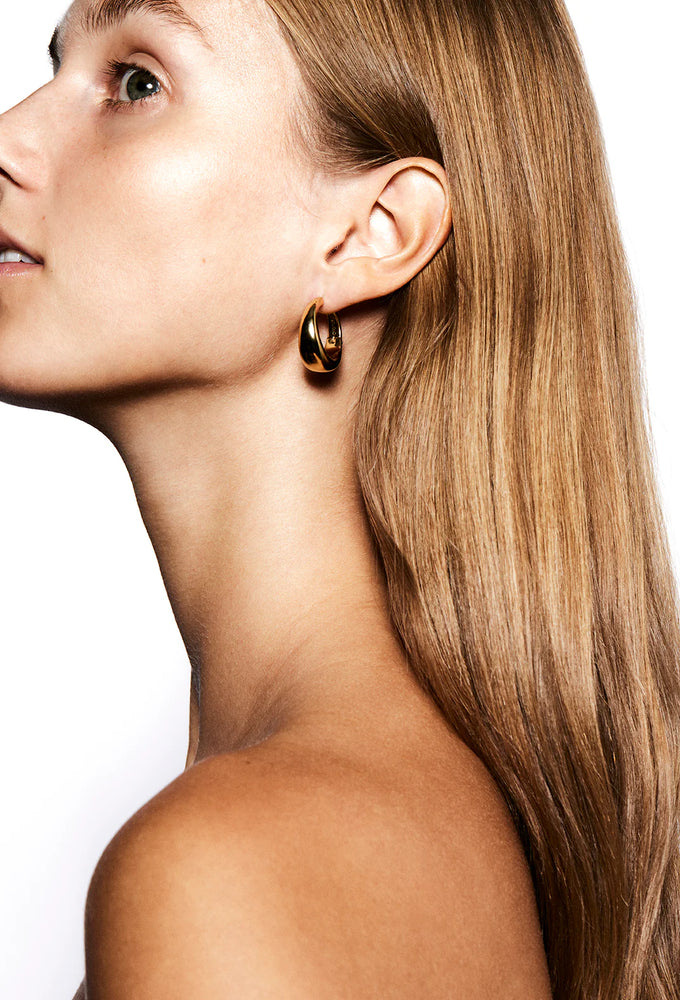 The Andrea Earrings in Gold