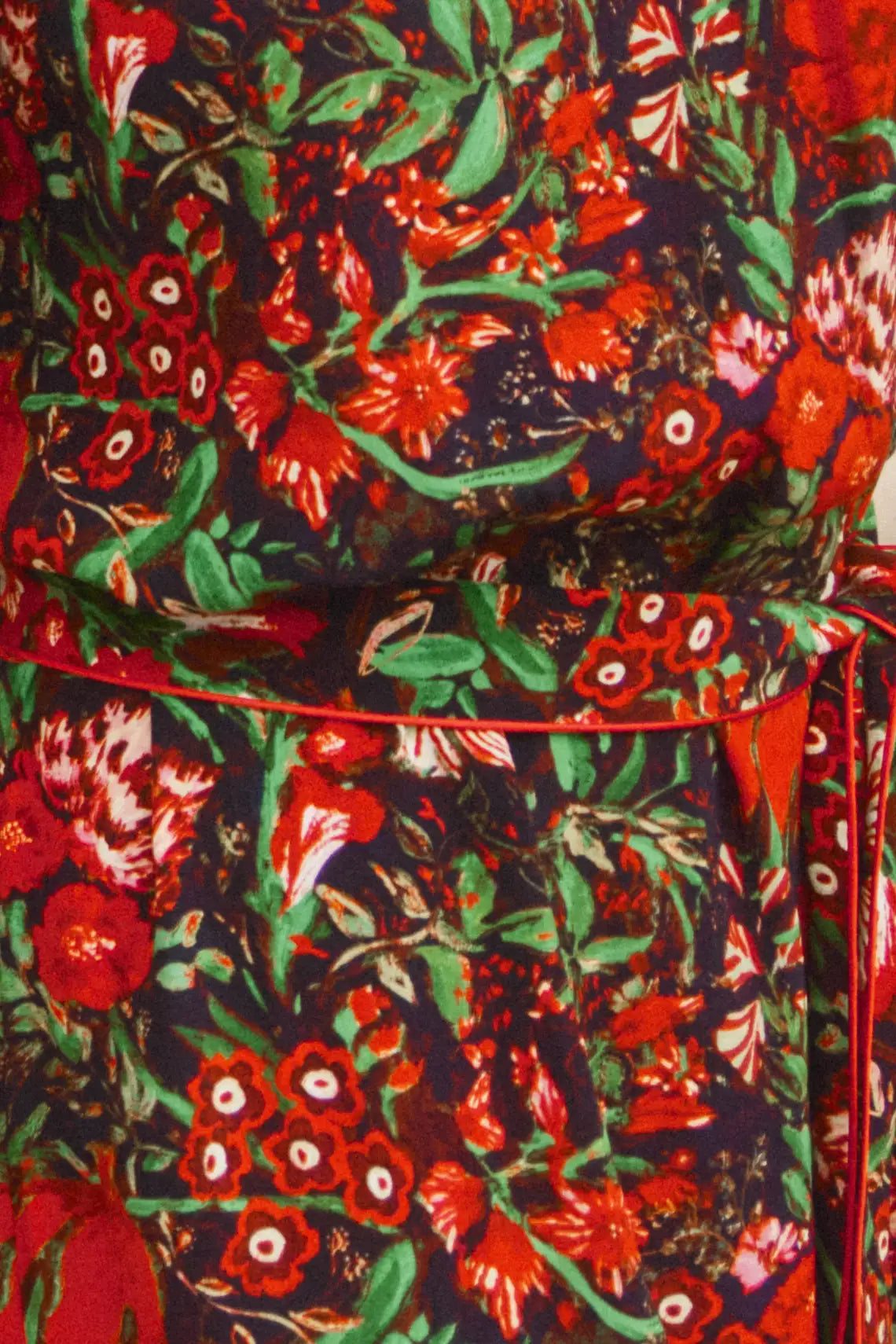 Langley Dress in Holiday Floral