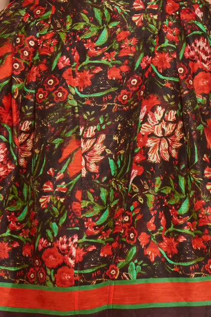 Layne Dress in Holiday Floral