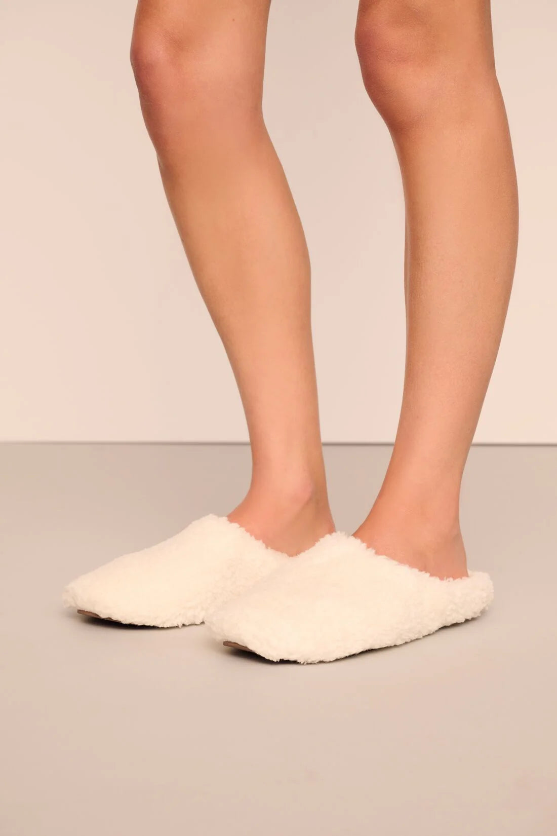 Sherpa Slipper in Ivory